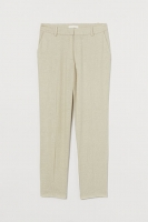 Pantalón pitillo con lino 12.99 €