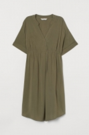 HM  MAMA Vestido con abertura en V