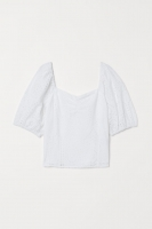 Blusa con bordado inglés 10.99 €