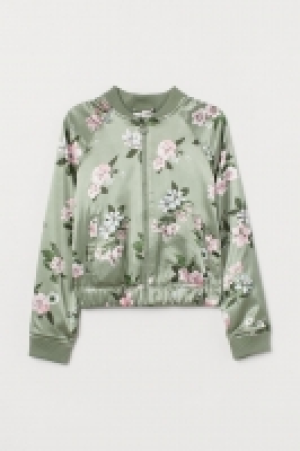 Cazadora bomber de satén 14.99 €