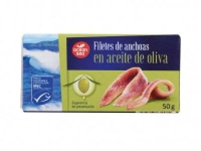 Lidl  Filetes de anchoa en aceite de oliva