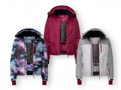 Lidl  Chaqueta de esquí con capucha desmontable para mujer