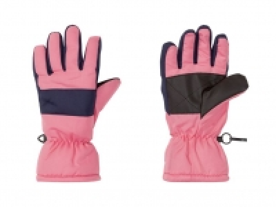 Lidl  Guantes esquí infantiles rosados