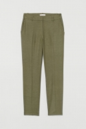 HM  Pantalón pitillo con lino