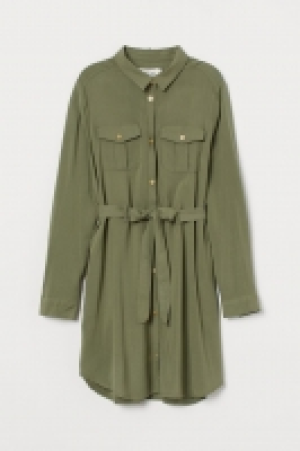 Vestido camisero con cinturón 13.99 €