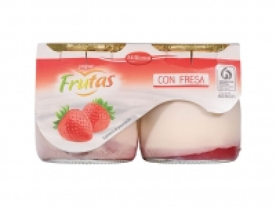 Lidl  Yogur Frutas con fresa / melocotón