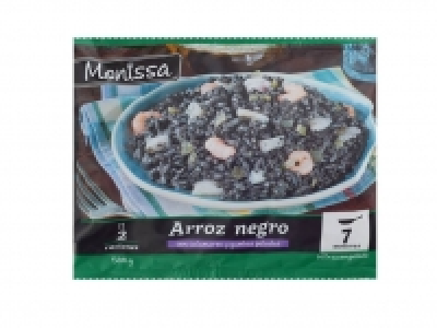 Lidl  Arroz negro con calamares y gambas