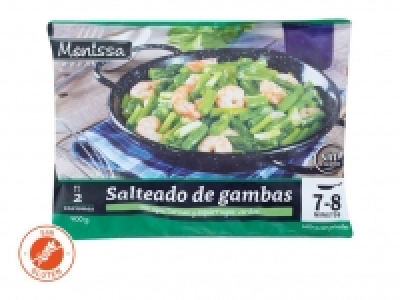 Salteado de gambas 400.00 €