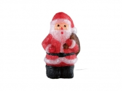 Lidl  Figura Papá Noel con LED