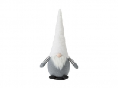 Lidl  Figura XXL gnomo Navidad blanco