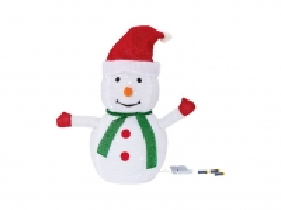 Lidl  Figura Muñeco de nieve con LED 33 x 70 cm