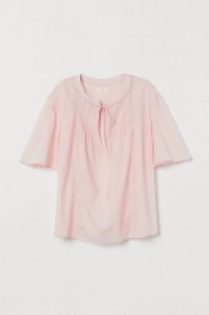 Blusa de algodón con jaretas 10.99 €