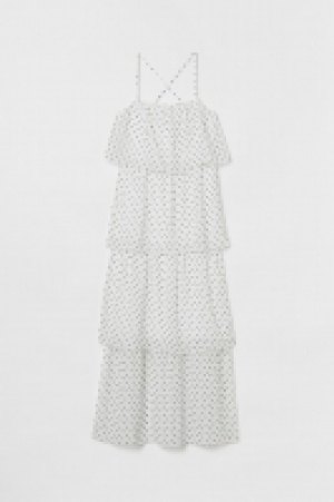 HM  Maxivestido escalonado