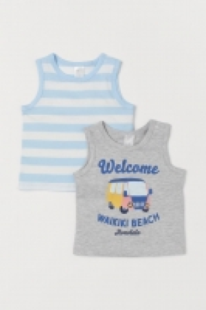 Pack de 2 camisetas sin mangas 3.99 €
