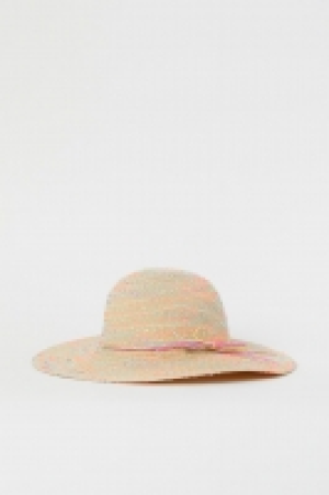 HM  Sombrero de paja con neps