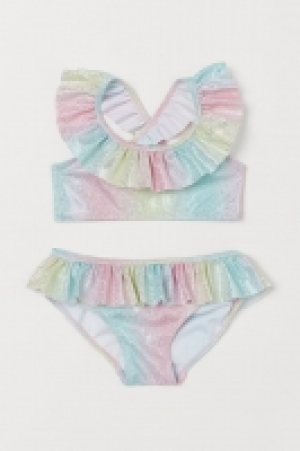 Bikini estampado con volantes 9.99 €