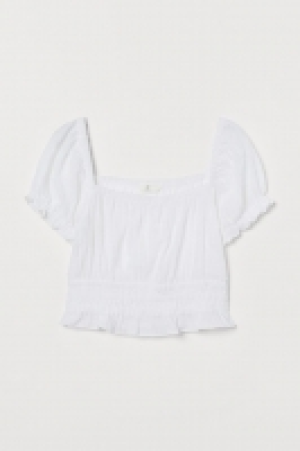 Top fruncido de algodón 8.99 €