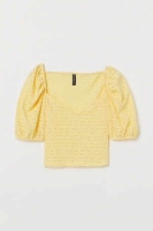 Top de punto con manga puffy 7.99 €