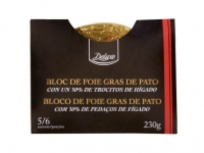 Bloc de foie gras de pato 230.00 €