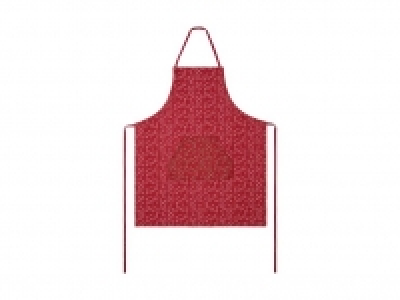 Lidl  Delantal con cuello ajustable Rojo