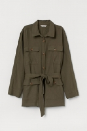 Chaqueta camisera con cinturón 12.99 €