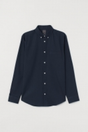 HM  Camisa Oxford algodón premium