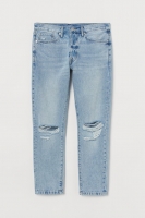 HM  Slim Straight Cropped Jeans