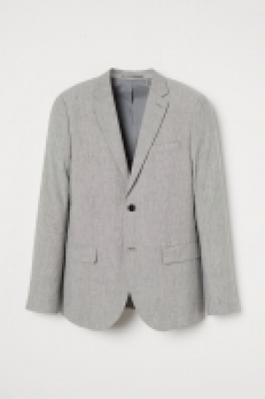 HM  Americana con lino Skinny Fit