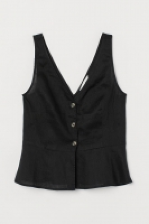 Blusa de lino con escote en V 8.99 €