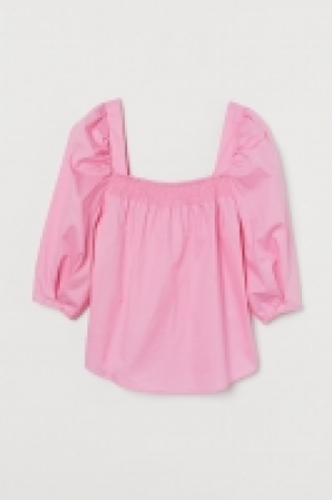 Blusa de algodón mangas puffy 9.99 €