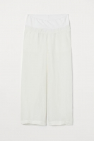HM  MAMA Pantalón amplio con lino