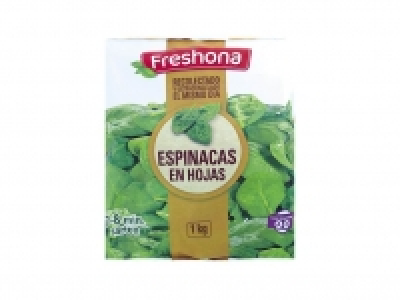 Espinacas en hojas 1.09 €