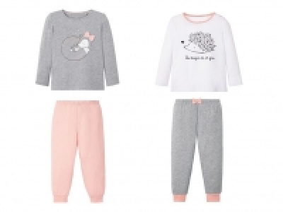 Lidl  Pijama con cintura y tobillo elástico infantil