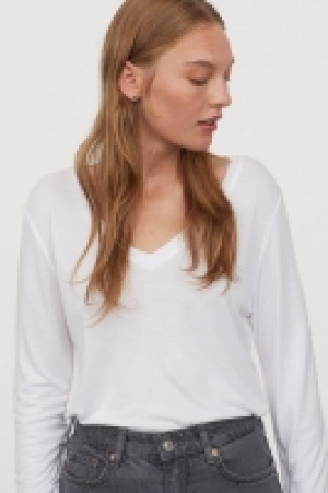 Top de punto con escote en V 6.99 €