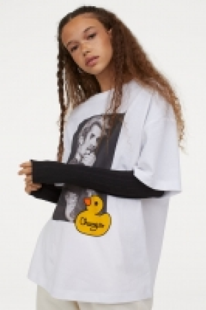 Camiseta oversize con motivo 6.99 €