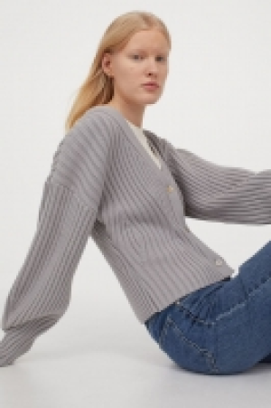 Cárdigan en punto de canalé 17.99 €