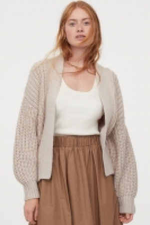 Cárdigan en punto de canalé 15.99 €