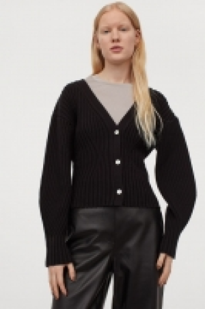 Cárdigan en punto de canalé 23.99 €