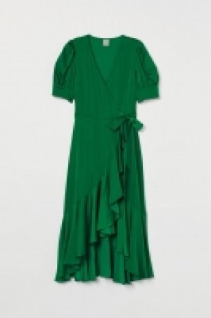 Vestido cruzado de satén 24.99 €