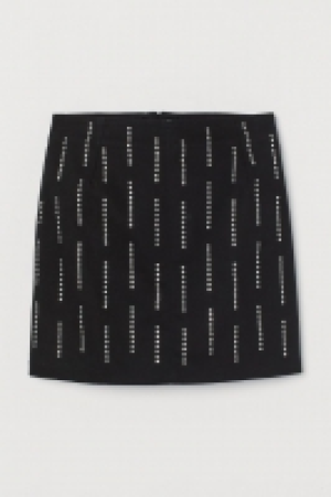 Falda de sarga con strass 15.99 €