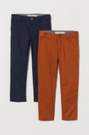 Pack de 2 chinos Slim Fit 9.99 €