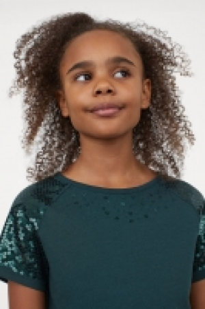 Vestido camiseta brillante 10.99 €