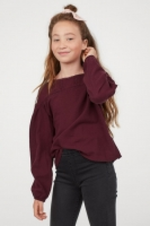 Blusa en popelina de algodón 10.99 €