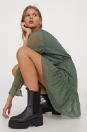 Vestido en gasa plumeti 11.99 €