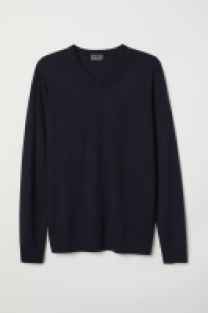 Jersey en V en lana de merino 19.99 €