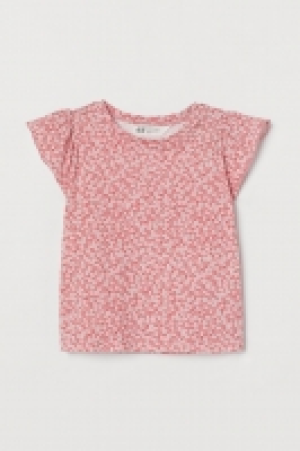 HM  Camiseta con manga mariposa