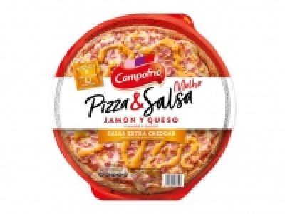 Lidl  Campofr&iacute;o&reg; Pizza barbacoa / jam&oacute;n y queso