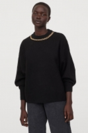HM  Jersey de punto con cadena