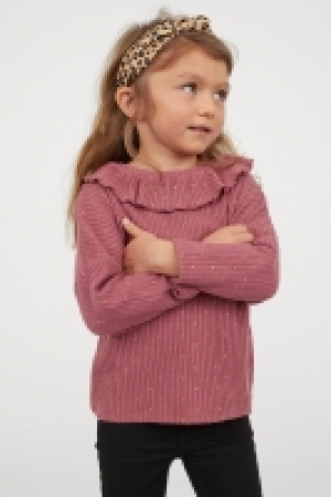 Camiseta de canalé con volante 4.99 €