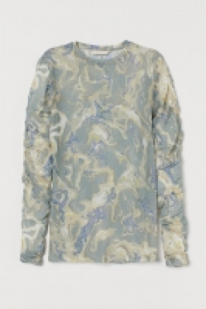HM  Top estampado de malla